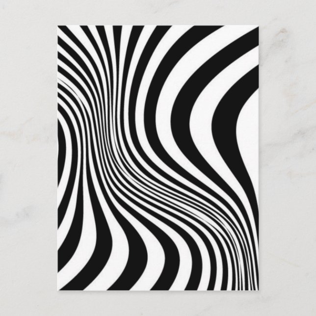 Zebra Skin Print Texture Pattern-88488 Postcard (Front)