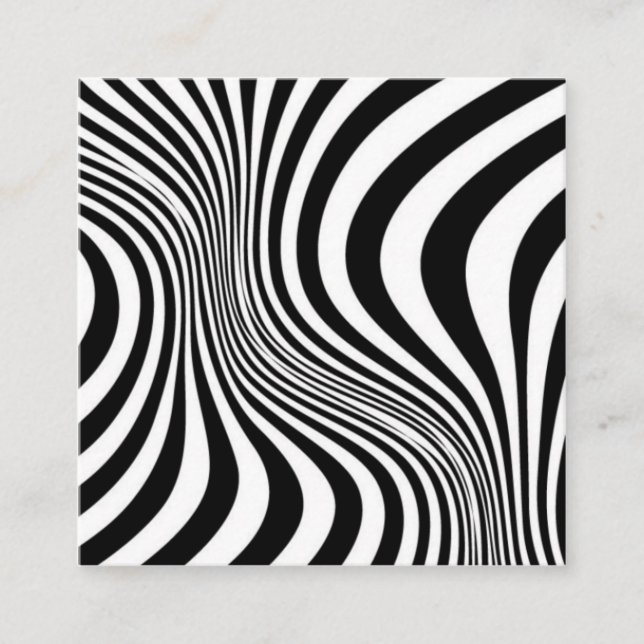 Zebra Skin Print Texture Pattern Enclosure Card (Front)