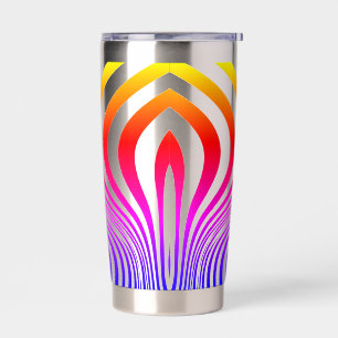 Zebra Skin Print Texture Pattern Insulated Tumbler