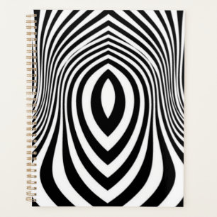 Zebra Skin Print Texture Pattern Planner