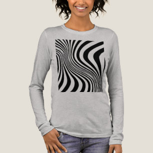 Zebra Skin Print Texture Pattern Tri-Blend Shirt