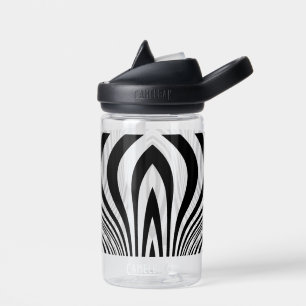 Zebra Skin Print Texture Pattern Water Bottle