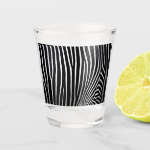 Zebra Skin Shot Glass