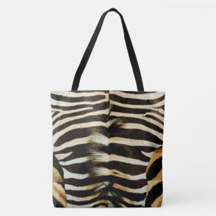 Zebra Skins Tote Bag