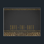 Zebra Sparkle Sequins Glam Chic Save the Date Announcement Postcard<br><div class="desc">Zebra Sparkle Sequins Glam Chic Save the Date Postcard. 

Personalise with any text.</div>