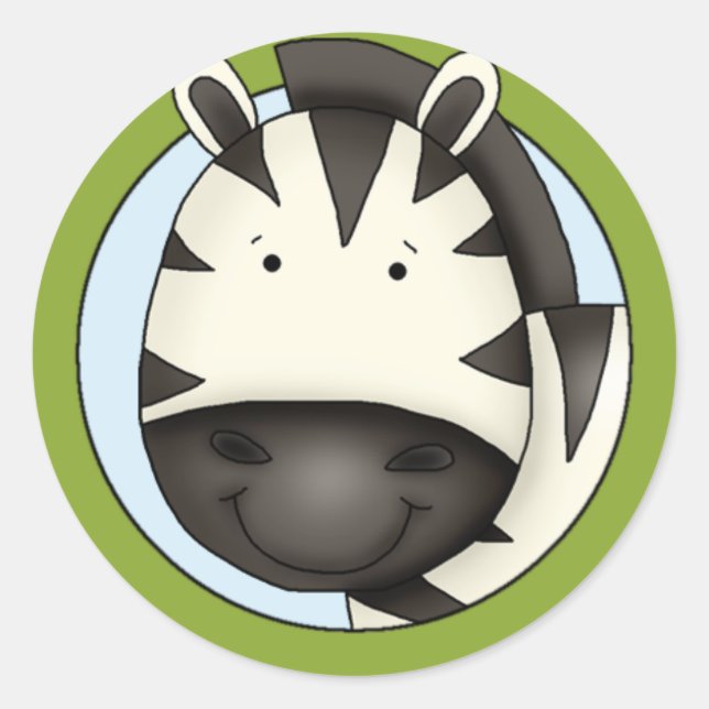 Zebra Sticker (Front)