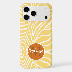 Zebra Stripe Any Colour Monogram