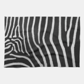 Zebra Stripe Pattern Kitchen Towel