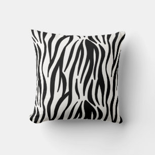 Zebra Stripe Pattern Pillows