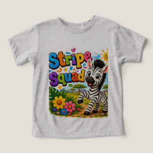 Zebra Stripe Squad Cute Cartoon Zebra Friends De