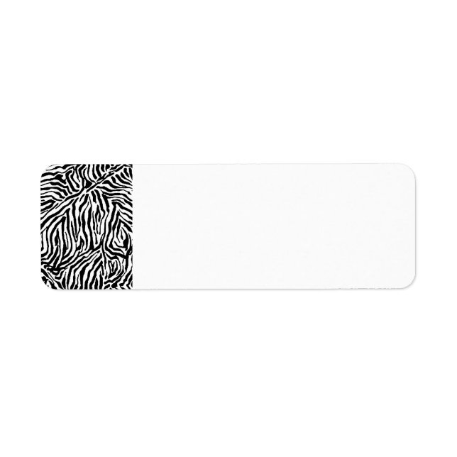 Zebra Stripe Swirls Pattern backgrounds fashion (Front)