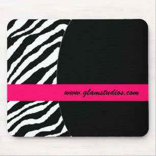 Zebra Striped Mousepad