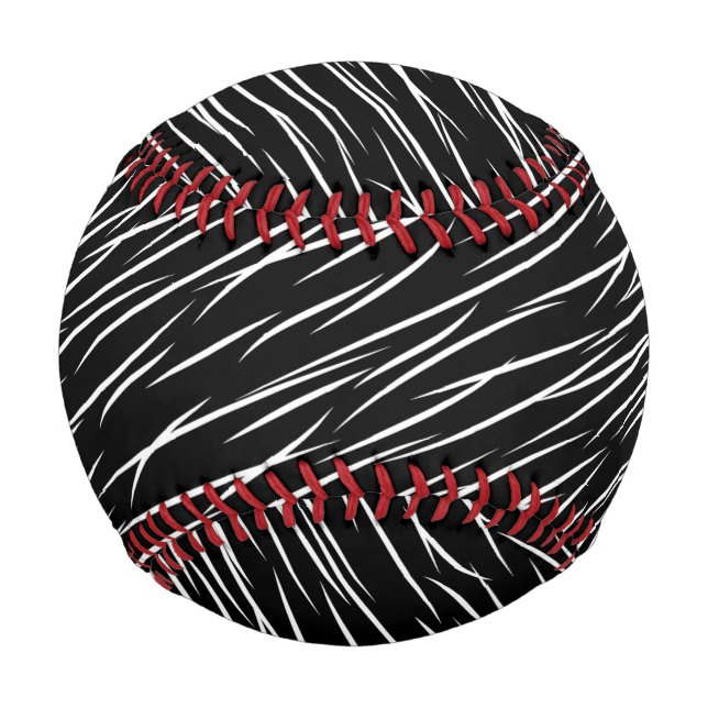 Zebra Stripes Baseball (Front)