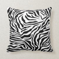 Zebra Stripes Black And White Wild Animal Print