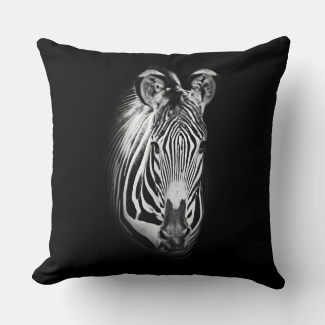Zebra Stripes Cushion (Front)