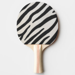Zebra Stripes Exotic Animal Print Ping Pong Paddle