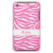 Zebra Stripes In Hot Pink On iPod Touch Case-Mate