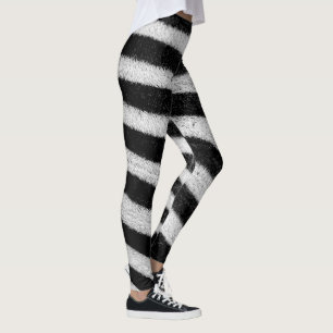 Zebra Stripes Leggings