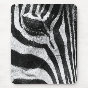 Zebra Stripes Mouse Pad