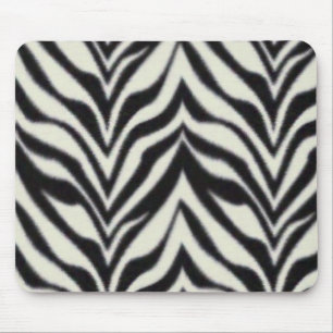 zebra stripes mouse pad