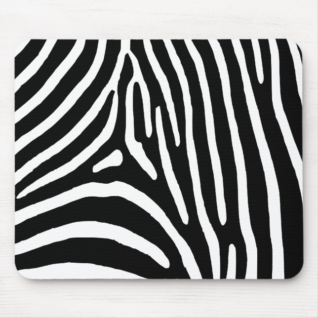 Zebra Stripes Mouse Pad (Front)