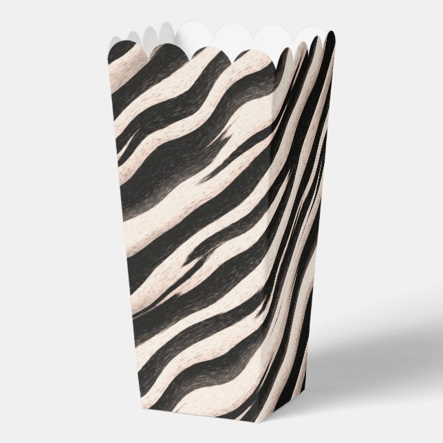ZEBRA Stripes - Pattern 2 Favour Box (Back)