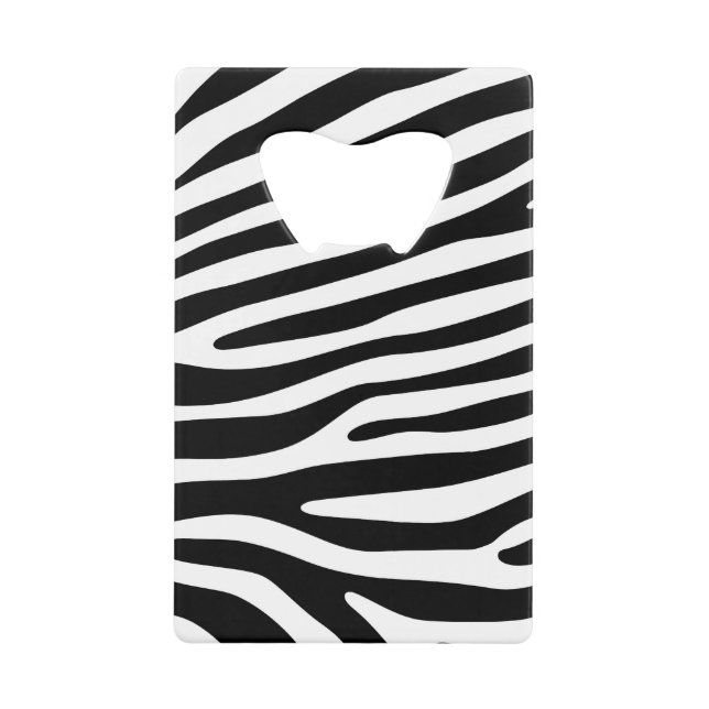 Zebra stripes pattern black & white + your ideas (Front)