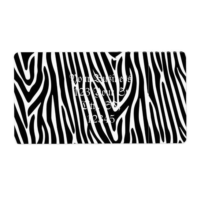 Zebra Stripes Pattern Thunder_Cove (Front)