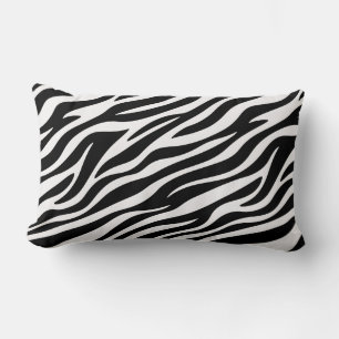 Zebra Stripes Seamless Pattern Animal Print-60492 Lumbar Cushion