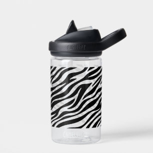 Zebra Stripes Seamless Pattern Animal Print-60492 Water Bottle
