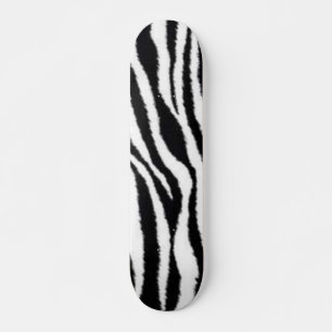 zebra Stripes Skateboard