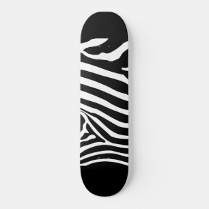Zebra Stripes Skateboard