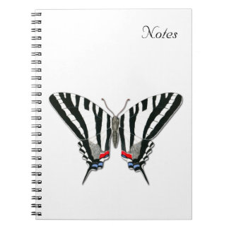 Zebra Swallowtail Butterfly Notebook