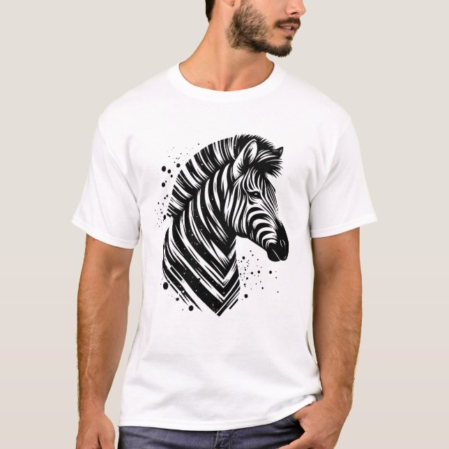 Zebra T-Shirt (Front)