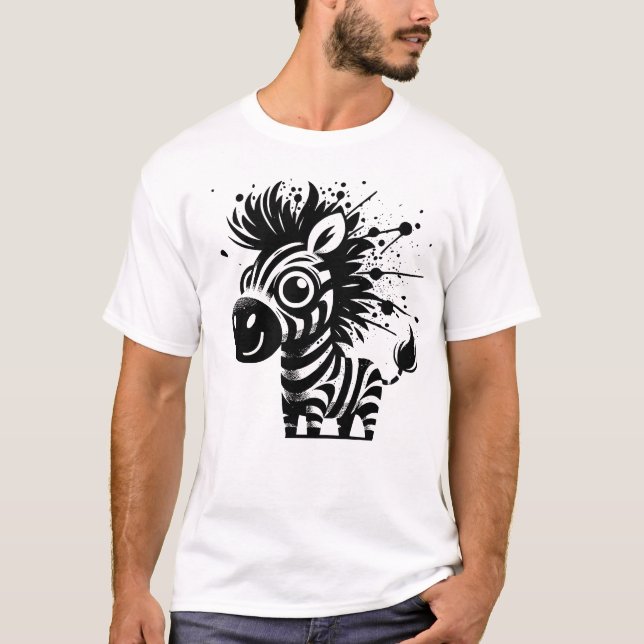 Zebra  T-Shirt (Front)