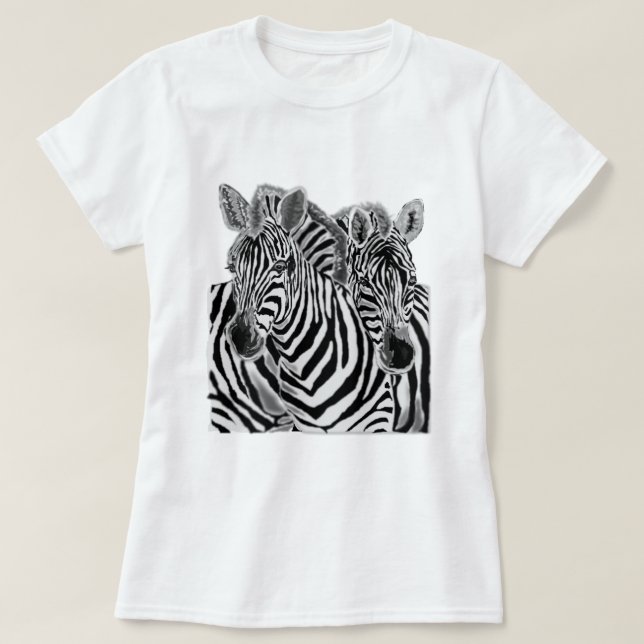 Zebra T-Shirt (Design Front)