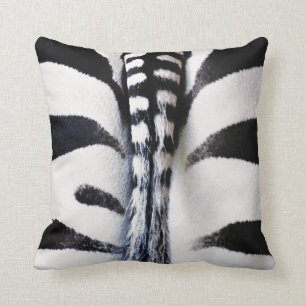 Zebra Tail 2-sided Pillow