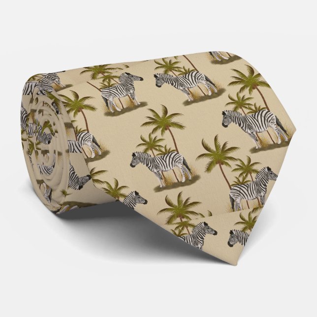 Zebra Tie (Rolled)