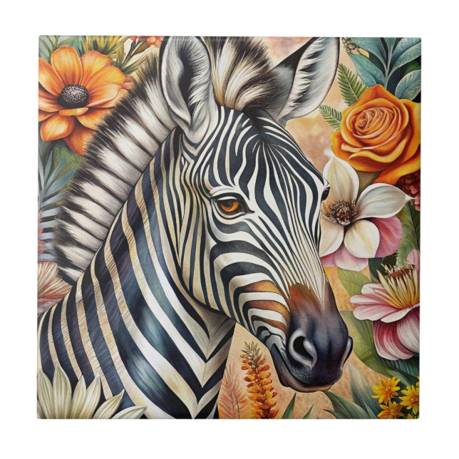 Zebra Tile (Front)