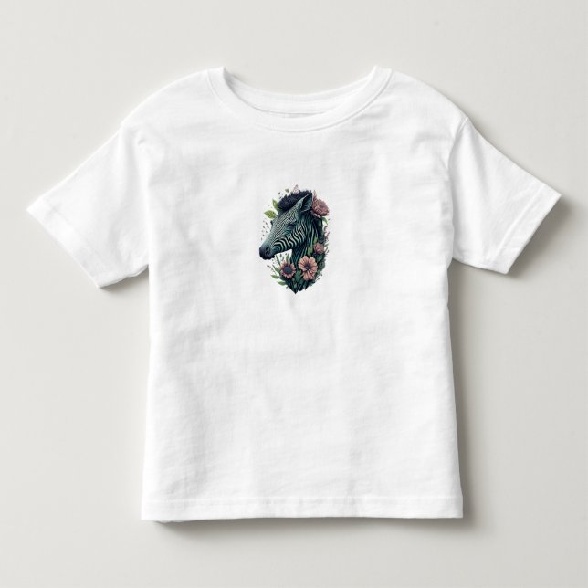 ZEBRA TODDLER T-SHIRT (Front)