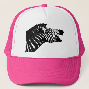 Zebra Trucker Hat