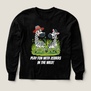 Zebra Twins in the Wild and Personalized Name