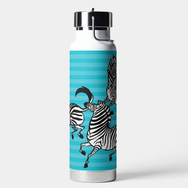 Zebra Water Bottle (Left)