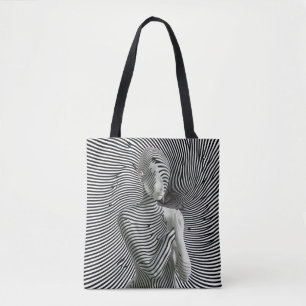 Zebra Woman Tote Bag