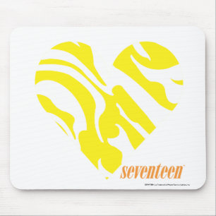 Zebra Yellow 4 Mouse Pad