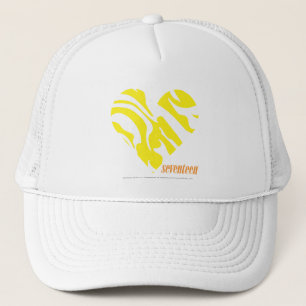 Zebra Yellow 4 Trucker Hat