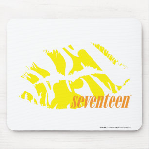 Zebra Yellow Mouse Pad