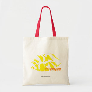 Zebra Yellow Tote Bag