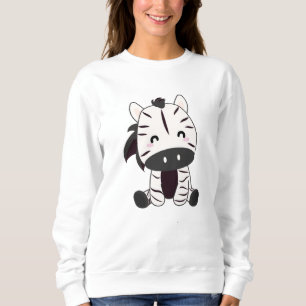 Zebra Zebras Zoo Safari Cute Animals Sweatshirt