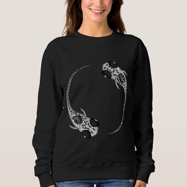 Zebrafish Larvae Couple Sweatshirt (Front)